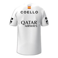 Camiseta Head Arturo Coello Branco Preto  Oferta + Barato