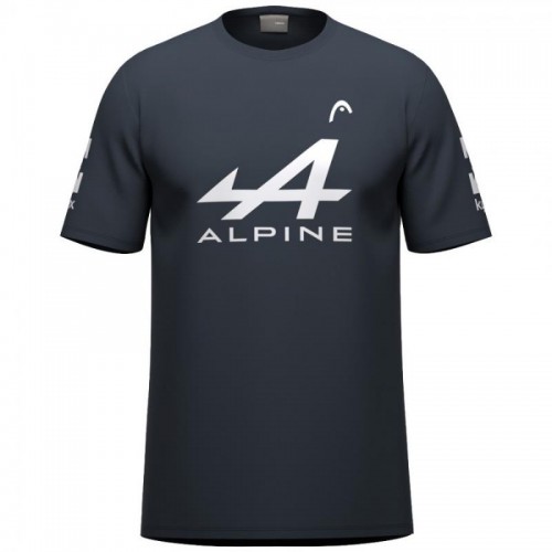 Camiseta Head Arturo Coello Sponsors Azul Marino