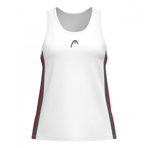 Camiseta Head Club 25 Blanco Rojo Junior Camiseta Head Club 25 Blanco Rojo Junior