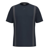 T-Shirt Head Club 25 Tech Bleu Marine  Offre - Pas cher
