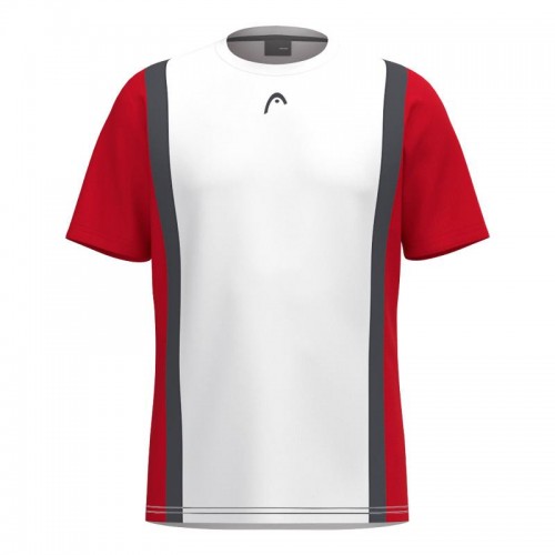 Head Club 25 Tech White Red T-Shirt Head Club 25 Tech White Red T-Shirt