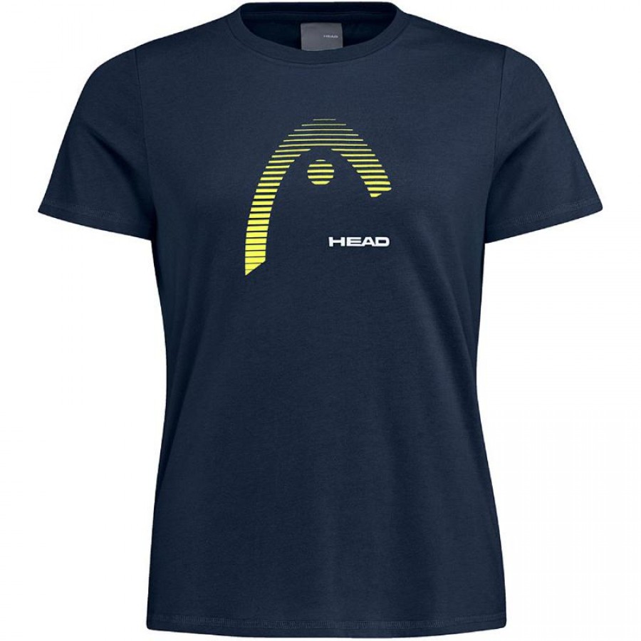 Head Club Lara Bleu Jaune T-Shirt Femme