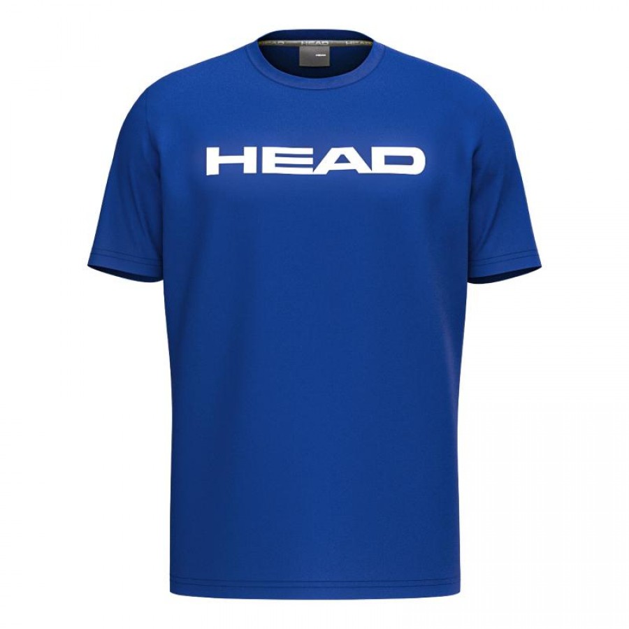 T-shirt original bleu royal Head Club  Offre - Pas cher