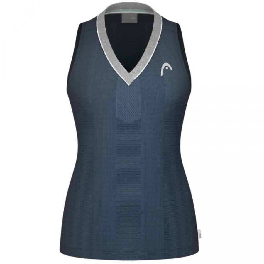 Head Performance Navy Blue Silver Women''s T-Shirt  Offer + Cheap