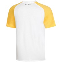 Camiseta Head Performance New York Blanco Banana  Offer + Cheap