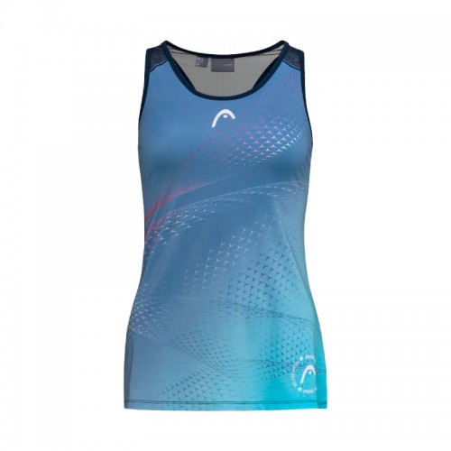 Cabeca azul escura jogar t-shirt feminina impressão Cabeca azul escura jogar t-shirt feminina impressão