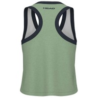T-shirt court Head Play pour femme blanc vert  Offre - Pas cher