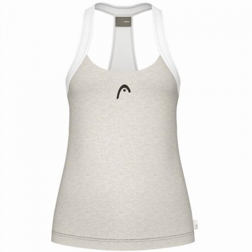 Camiseta Head Play Tech Gris Claro Mujer Camiseta Head Play Tech Gris Claro Mujer