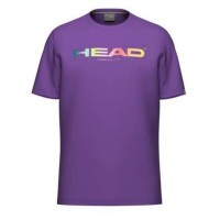 Camiseta Head Rainbow Purpura