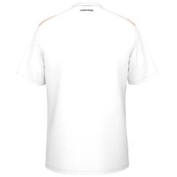 Camiseta Head Topspin Naranja Print  Oferta + Barato