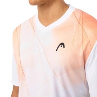 Camiseta Head Topspin Naranja Print  Oferta + Barato