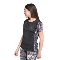 Camiseta Preta Feminina JHayber Panther  Oferta + Barato