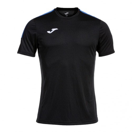 Joma Olimpida T-Shirt Black Royal Blue Joma Olimpida T-Shirt Black Royal Blue