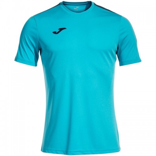 Joma Olimpiada Turquoise Fluor Navy T-Shirt Joma Olimpiada Turquoise Fluor Navy T-Shirt