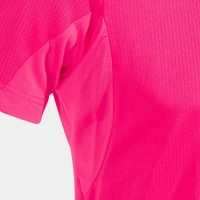 Camiseta Joma Ranking Rosa Fluor Negro  Oferta + Barato