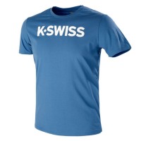 Kswiss Core T-Shirt Blue White  Offer + Cheap