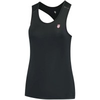 Camiseta Kswiss Tirantes Hypercourt 4 Negro Mujer  Oferta + Barato