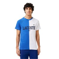 Lacoste Daniil Medvedev T-Shirt Blue White  Offer + Cheap