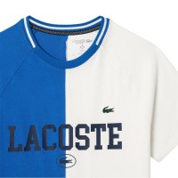 Lacoste Daniil Medvedev T-Shirt Blue White  Offer + Cheap