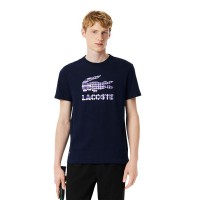 Lacoste Daniil Medvedev Navy Blue Tennis T-Shirt  Offer + Cheap