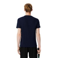 Lacoste Daniil Medvedev Navy Blue Tennis T-Shirt  Offer + Cheap