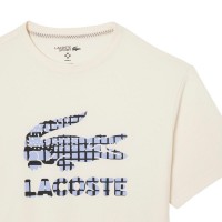 Lacoste Daniil Medvedev Tennis T-Shirt Off-White  Offer + Cheap