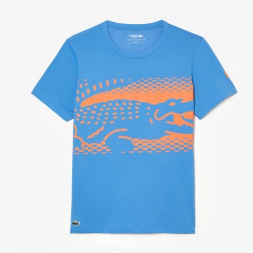 Lacoste Novak Djokovic Blue T-shirt Lacoste Novak Djokovic Blue T-shirt