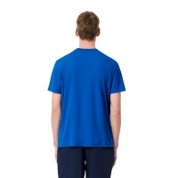 Camiseta Lacoste Novak Djokovic Azul Marinho  Oferta + Barato