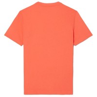 Camiseta Lacoste Novak Djokovic Laranja Vermelho  Oferta + Barato