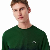 Camiseta Lacoste Novak Djokovic Verde Azul Marinho  Oferta + Barato