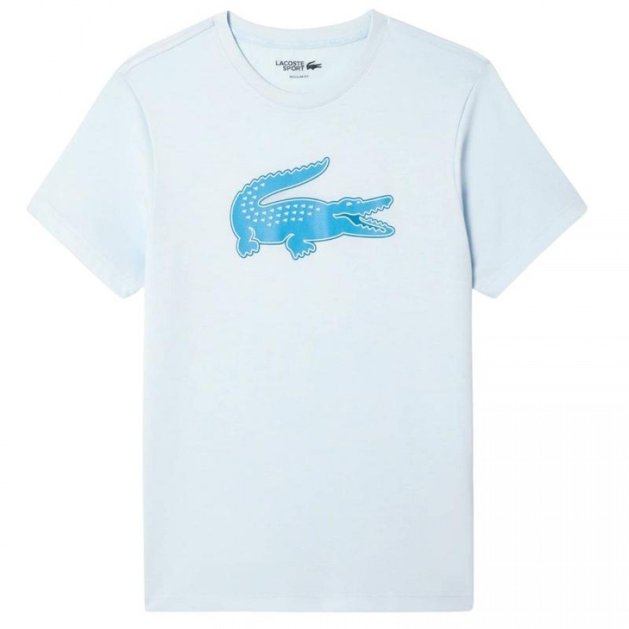 Camiseta Lacoste Sport Azul Claro  Oferta + Barato