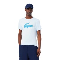Camiseta Lacoste Sport Azul Claro  Oferta + Barato