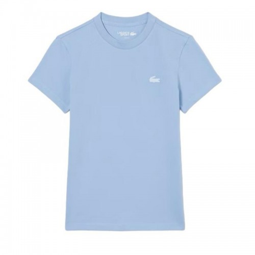 Camiseta Lacoste Sport Azul Claro Mujer