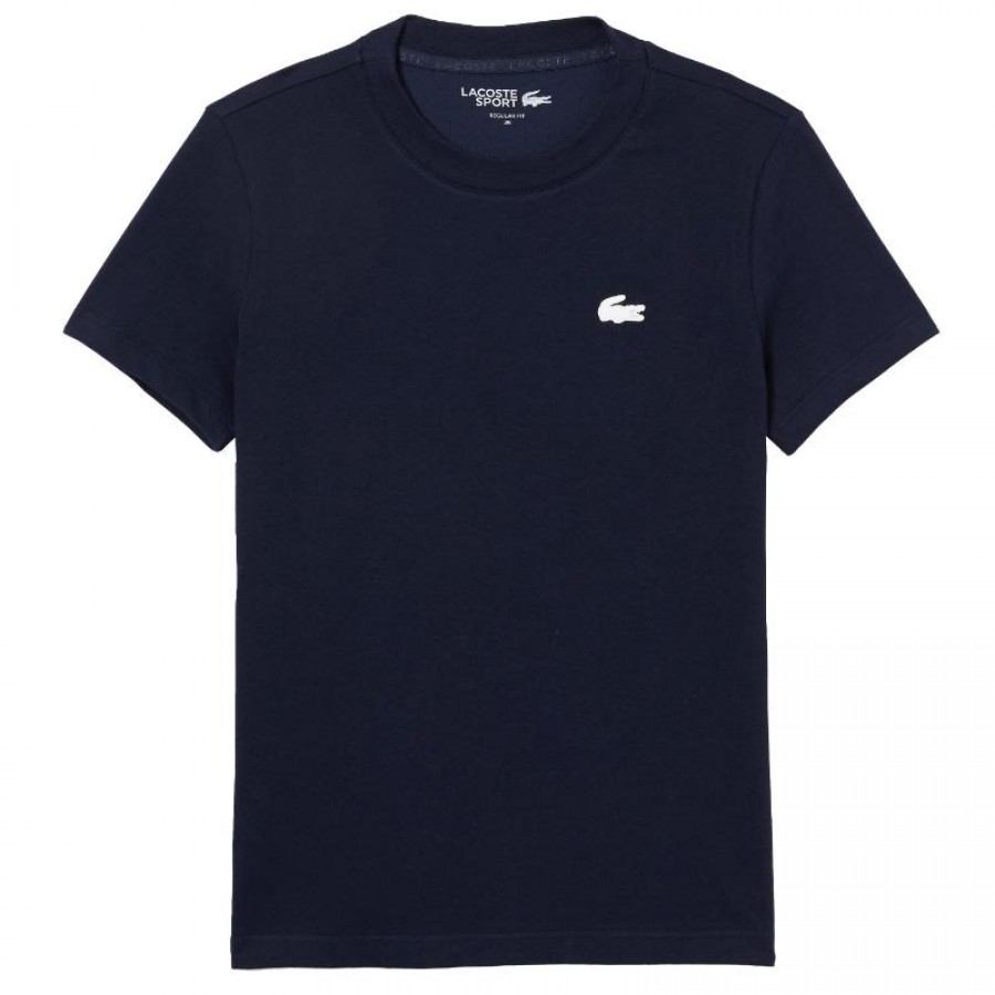 Lacoste Sport Navy Blue Women''s T-Shirt  Offer + Cheap