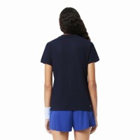Lacoste Sport Navy Blue Women''s T-Shirt  Offer + Cheap