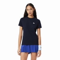 Lacoste Sport Navy Blue Women''s T-Shirt  Offer + Cheap