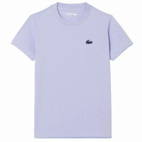 Lacoste Sport Blue Violet Women''s T-Shirt  Offer + Cheap