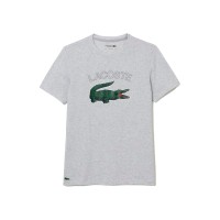 Camiseta Lacoste Sport Gris Vigor  Oferta + Barato