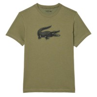 Camiseta Lacoste Sport Kaki  Oferta + Barato