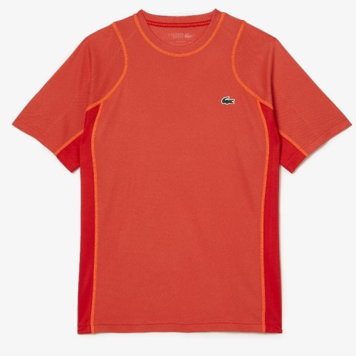 Lacoste Sport Pique Orange T-shirt Lacoste Sport Pique Orange T-shirt