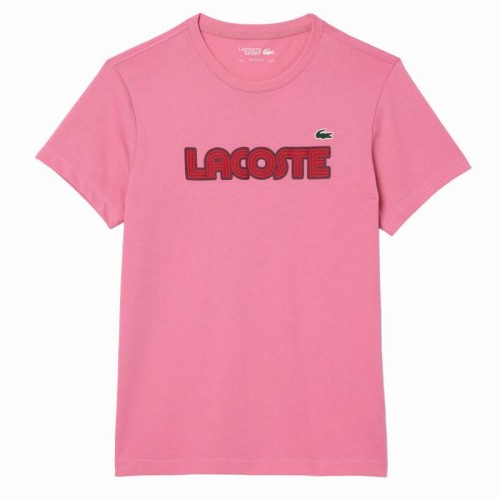 Lacoste Sport T-shirt Burgundy pink knit Lacoste Sport T-shirt Burgundy pink knit