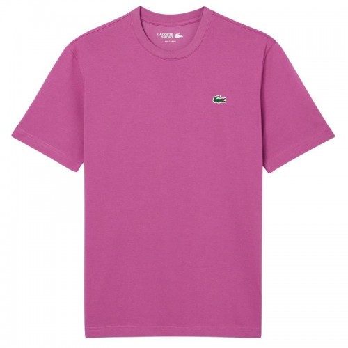 Lacoste Sport Regular Fit Mauve T-Shirt Lacoste Sport Regular Fit Mauve T-Shirt
