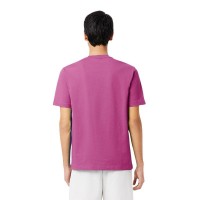 Lacoste Sport Regular Fit Mauve T-Shirt  Offre - Pas cher