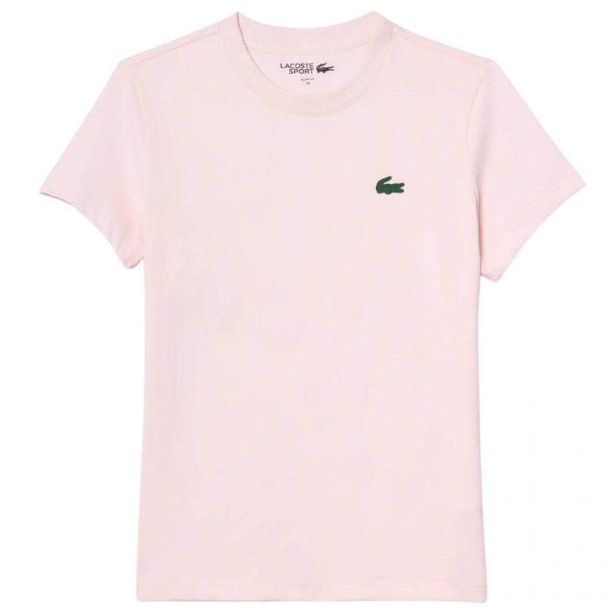 Camiseta Lacoste Sport Pink para Mulheres  Oferta + Barato