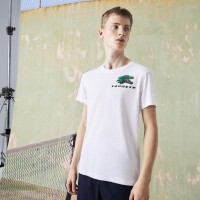 Lacoste Sport Tennis T-shirt Branco  Oferta + Barato