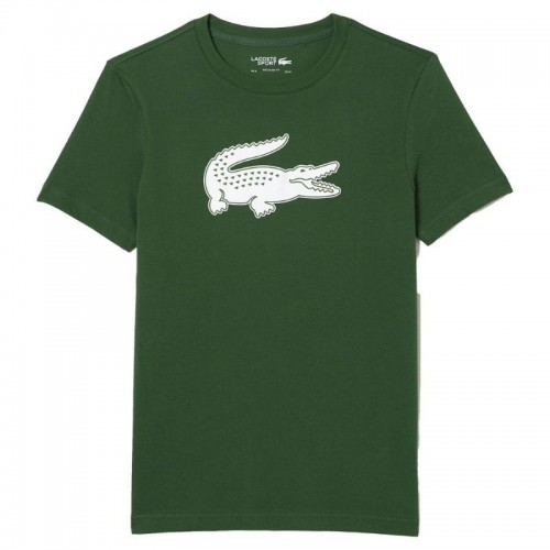 Lacoste Sport Breathable T-Shirt Green White Lacoste Sport Breathable T-Shirt Green White