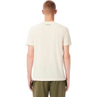 Lacoste Ultra Dry Off-White Tennis T-Shirt  Offer + Cheap