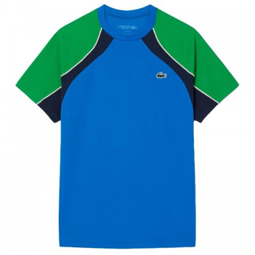 Lacoste Ultra Dry Navy Blue Green T-Shirt Lacoste Ultra Dry Navy Blue Green T-Shirt
