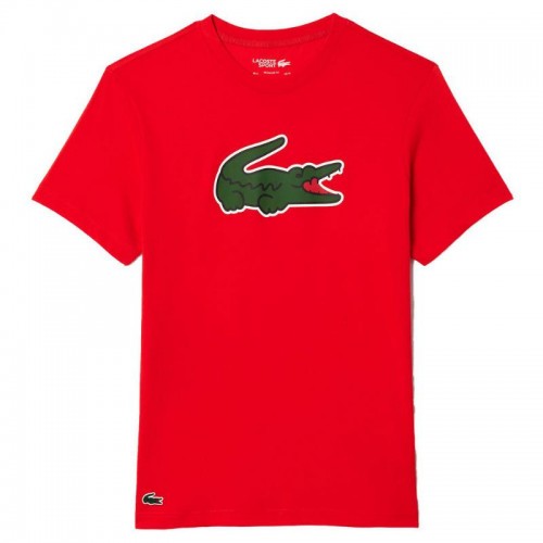 Lacoste Ultra Dry Red T-Shirt Lacoste Ultra Dry Red T-Shirt