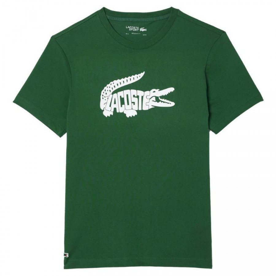 Camiseta Lacoste Ultra Dry Verde  Oferta + Barato